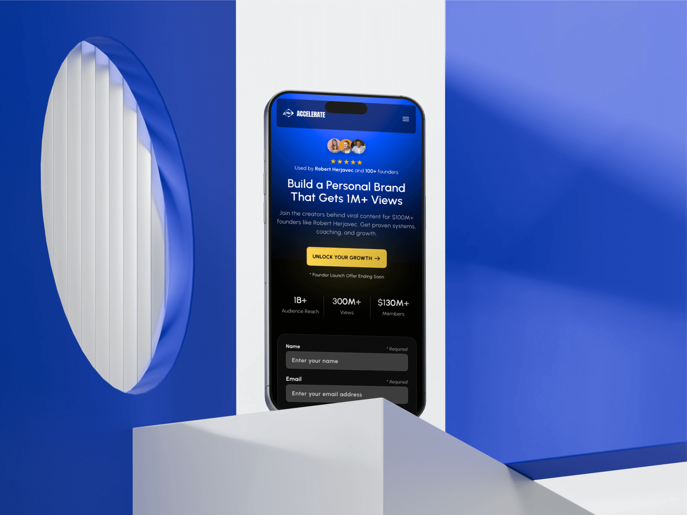 Responsive Landing Page Design