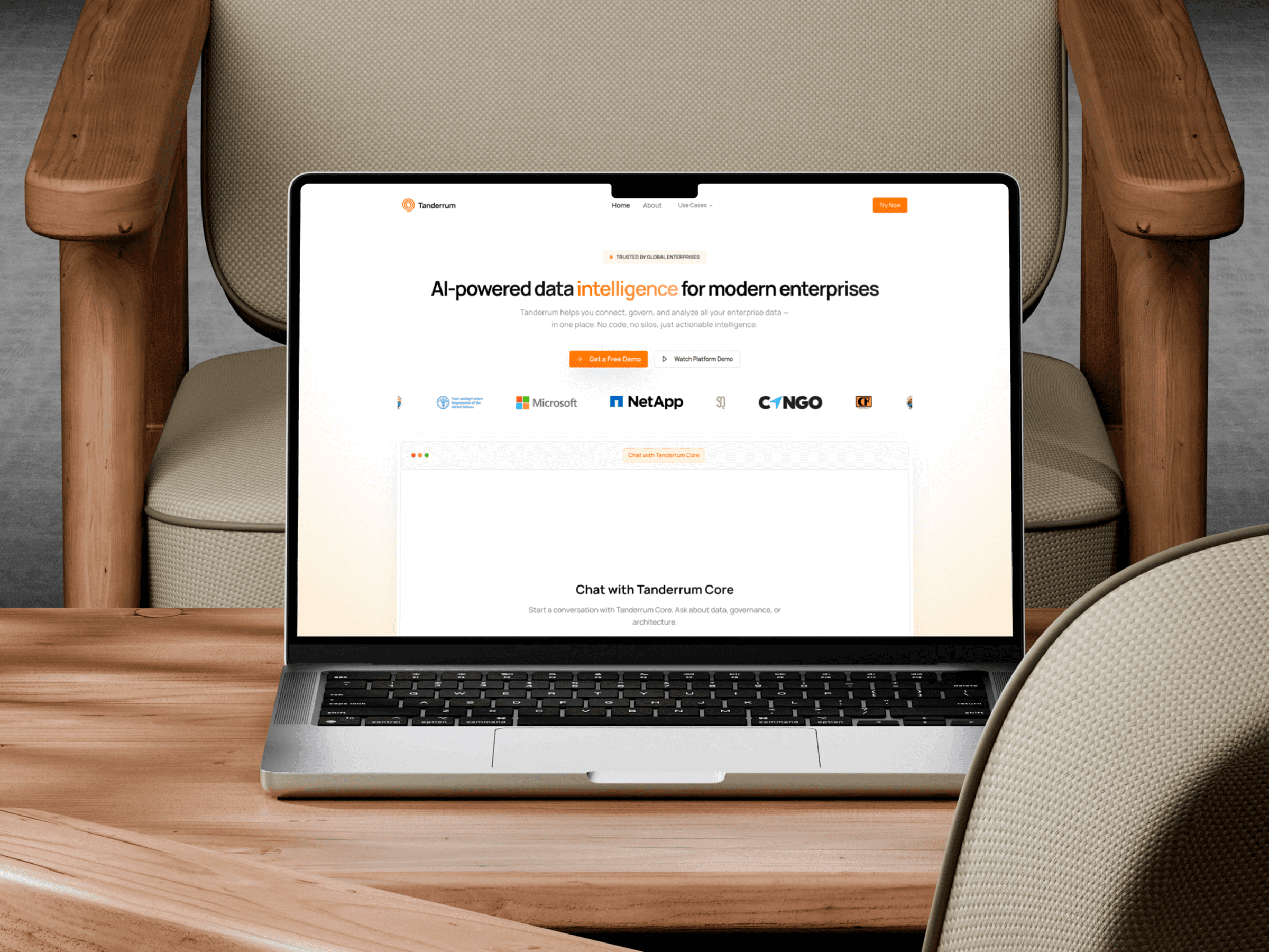 Tanderrum website design and development - Sehan Weerasekara